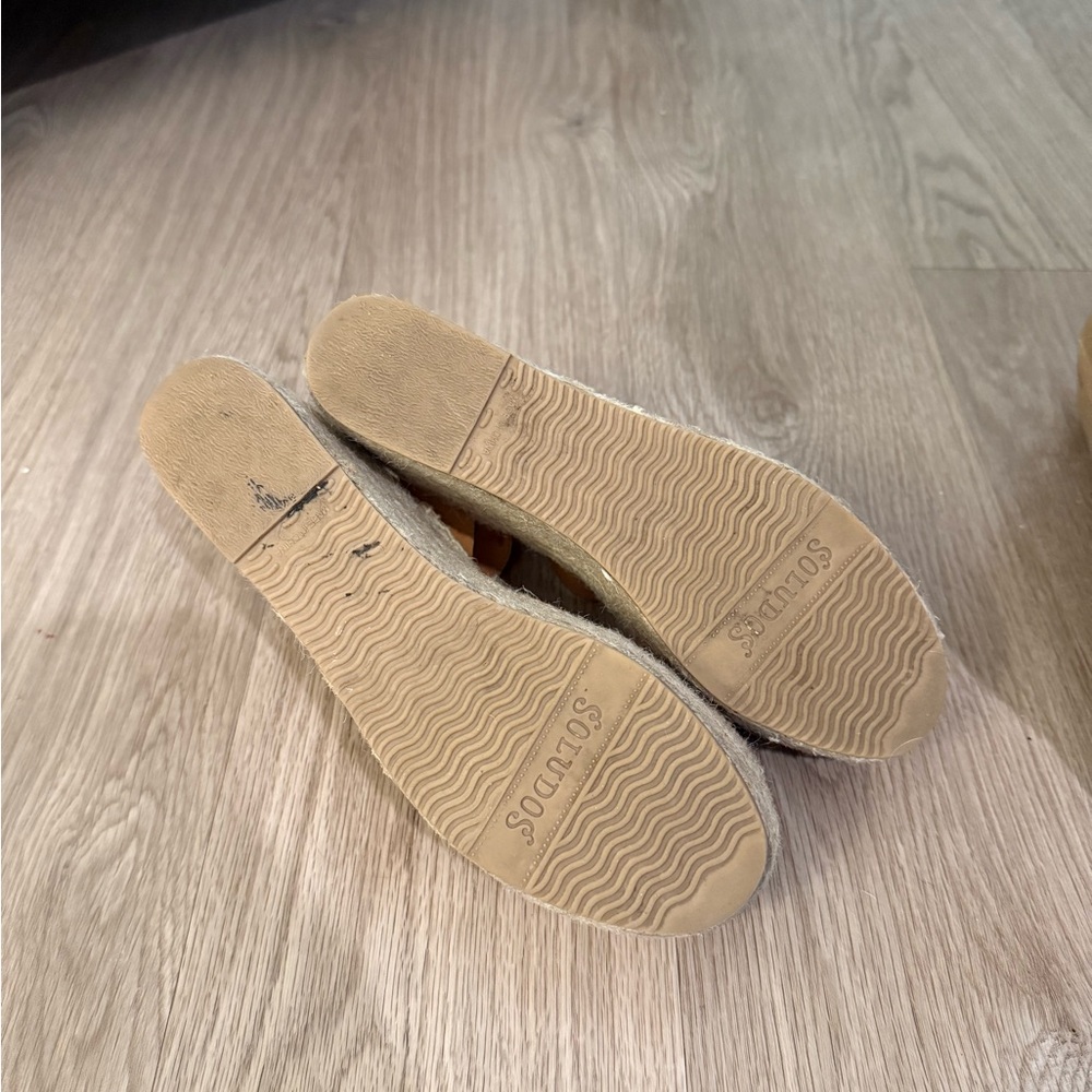 Soludos Minorca leather platform espadrille sandal - Picture 7 of 7